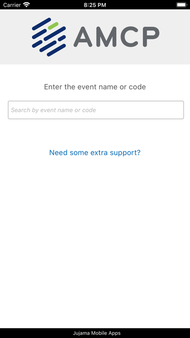 AMCP Events Screenshot