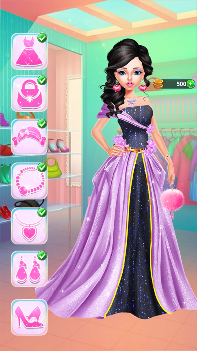 Fashion Show Girls Makeup Game Screenshot