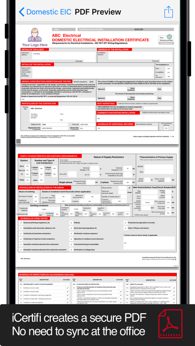 Screenshot #2 pour iCertifi