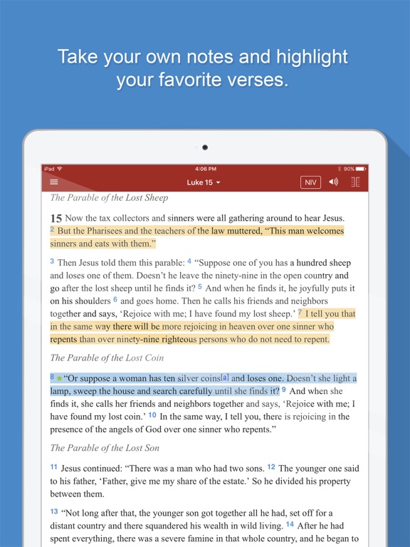 Bible Gatewayのおすすめ画像5