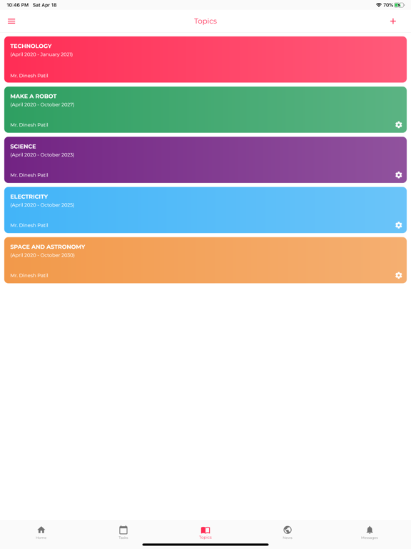 Learniac iPad screenshot 3 - Education app