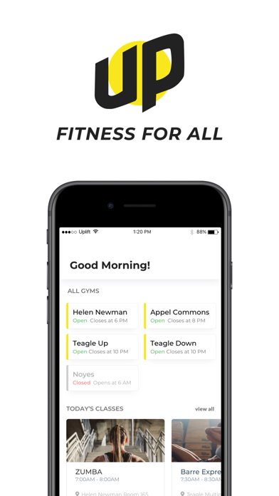 Screenshot #1 pour Uplift - Cornell Fitness