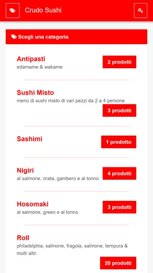 Crudo Sushi screenshot 2