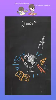 Blackboard-Chalk writing board iphone bilder 2