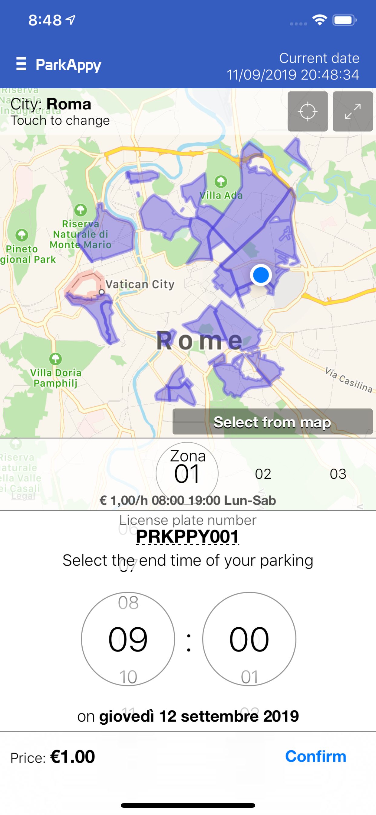 ParkAppy screenshot 2