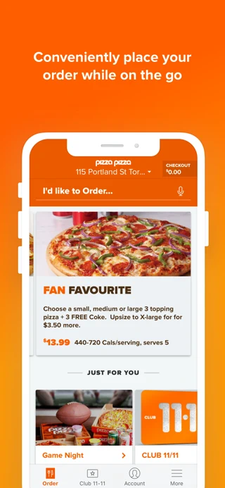 Pizza Pizza App Store search result