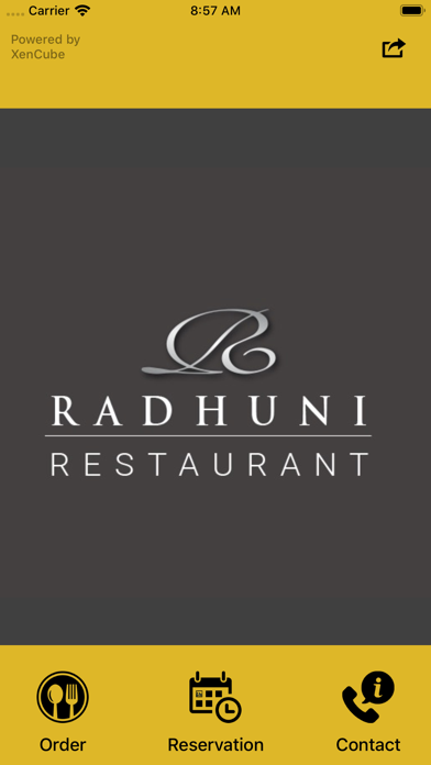 Screenshot #1 pour Radhuni Restaurant