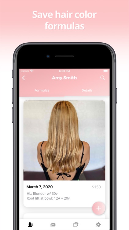 Gloss: Save Formulas & Clients