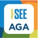AGA I-SEE App app icon - Medical app for iPhone
