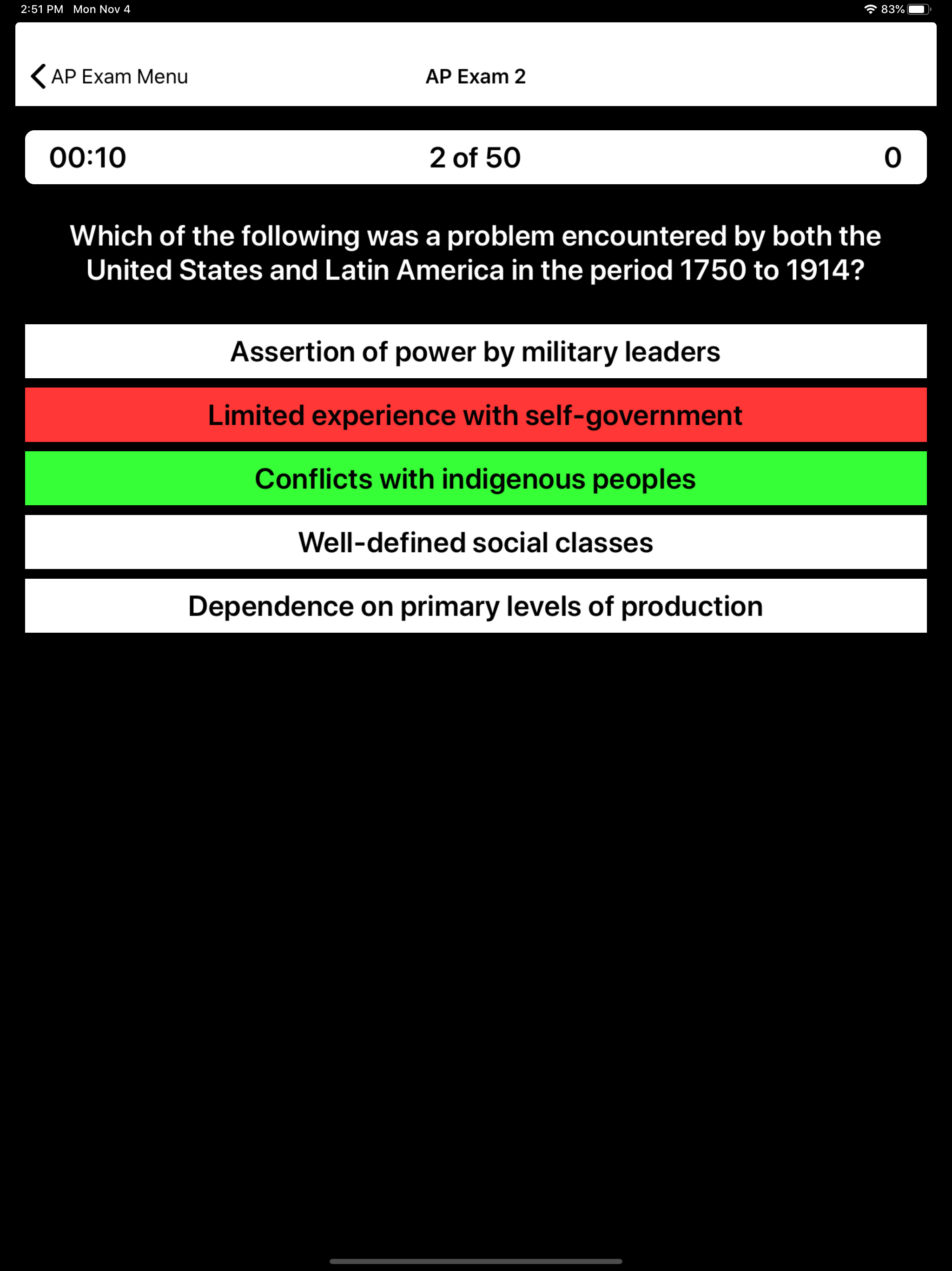 AP World History Prep screenshot 13