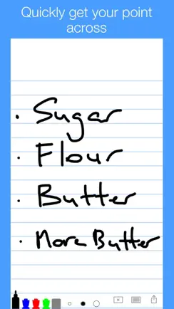 Simple Whiteboard by Qrayon iPhone image 4