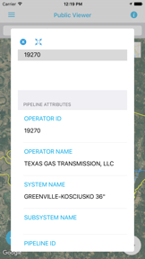 NPMS Public Viewer screenshot