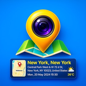 GPS Map Camera – Time Stamp