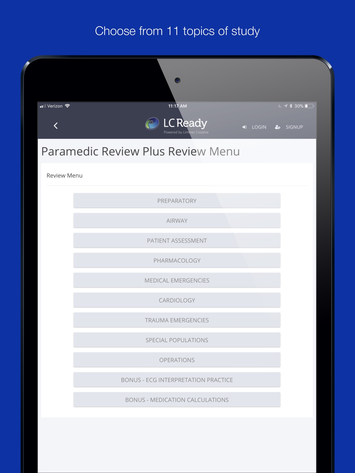 Paramedic Review Plus ipad screenshot 3