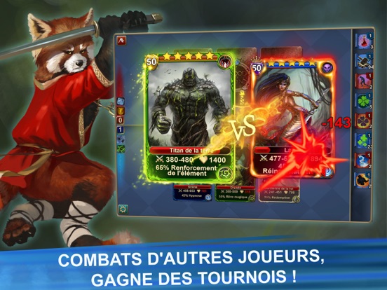 Screenshot #6 pour Blood of Titans: Jeux de Carte