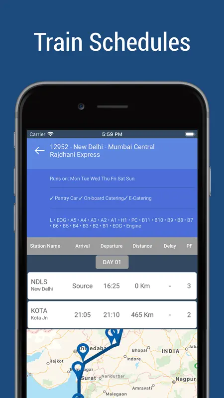 Indian Rail IRCTC, PNR Status screenshot 6 of 9