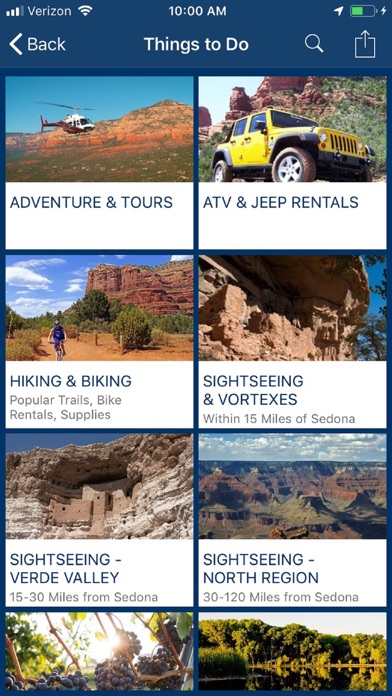 Explore Sedona & Northern AZ iPhone screenshot