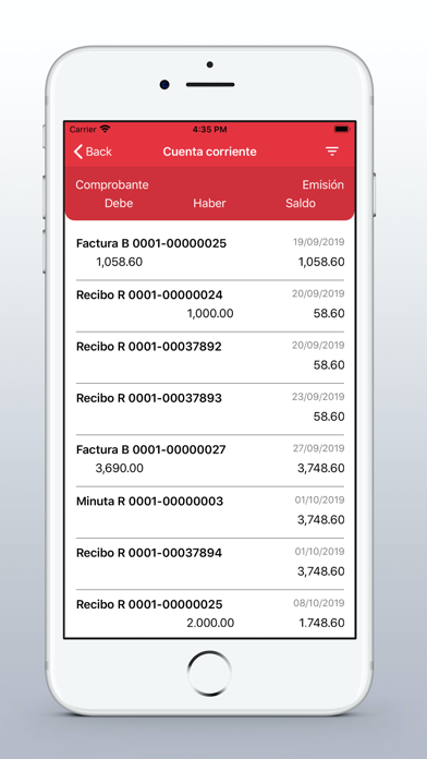 App screenshot