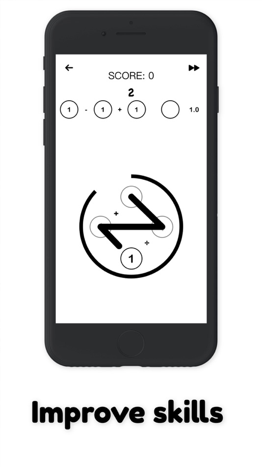 #1. Math Games Flashcards (iOS) Podle: Peter Minwegen