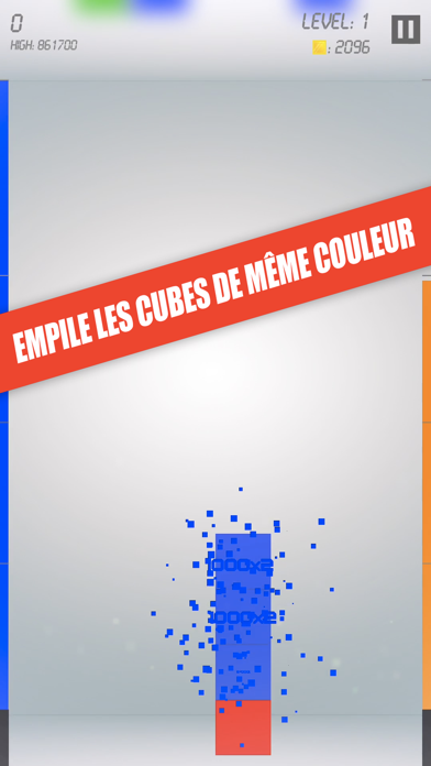 Screenshot #2 pour Cube Stack - SqUARe-X