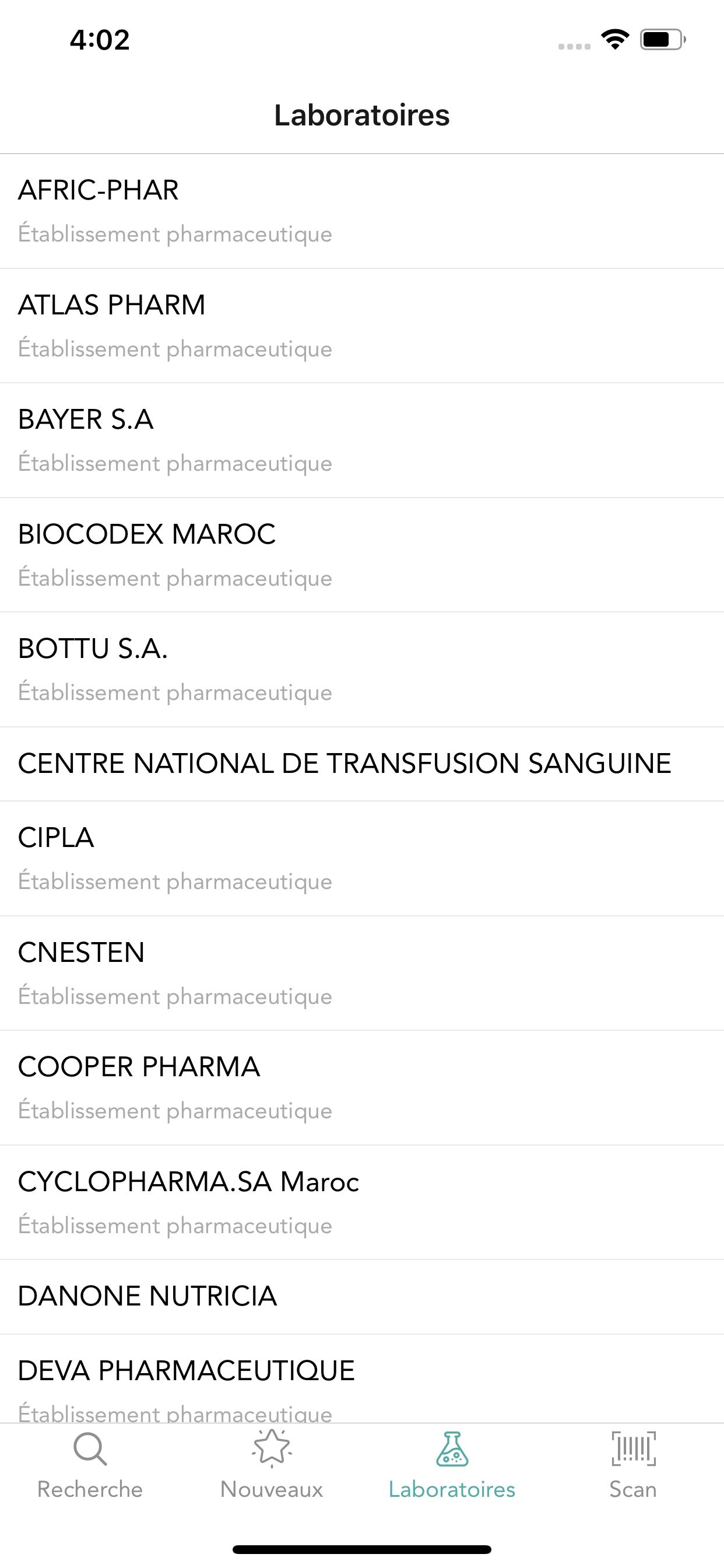 Médicaments au Maroc screenshot 5