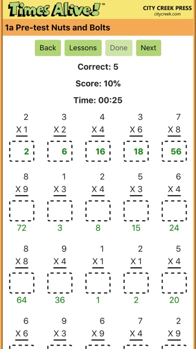 Times Alive iPhone screenshot 4 - Education app