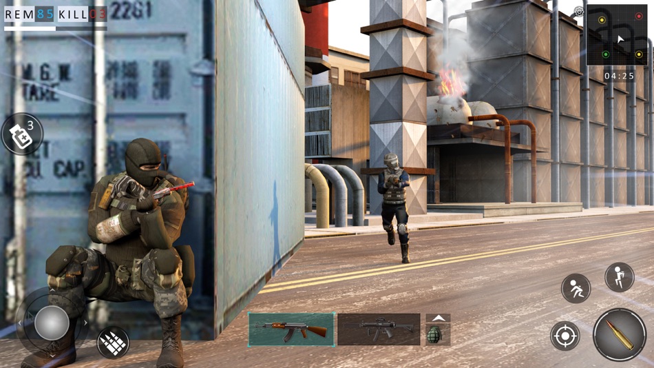 #2. FPS Kuboom Counter Strike 3D (iOS) 由: GameEnix
