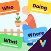 Colourful Semantics Fill Gaps icon