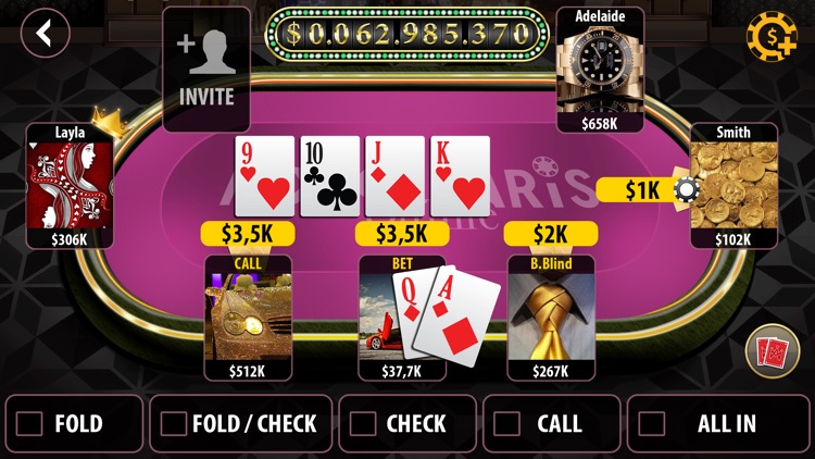 Poker Paris - danh bai offline screenshot-3