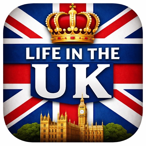Life in the UK Test App app icon