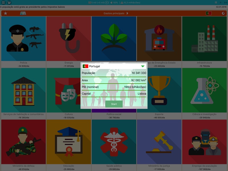 Presidente Simulador screenshot 6