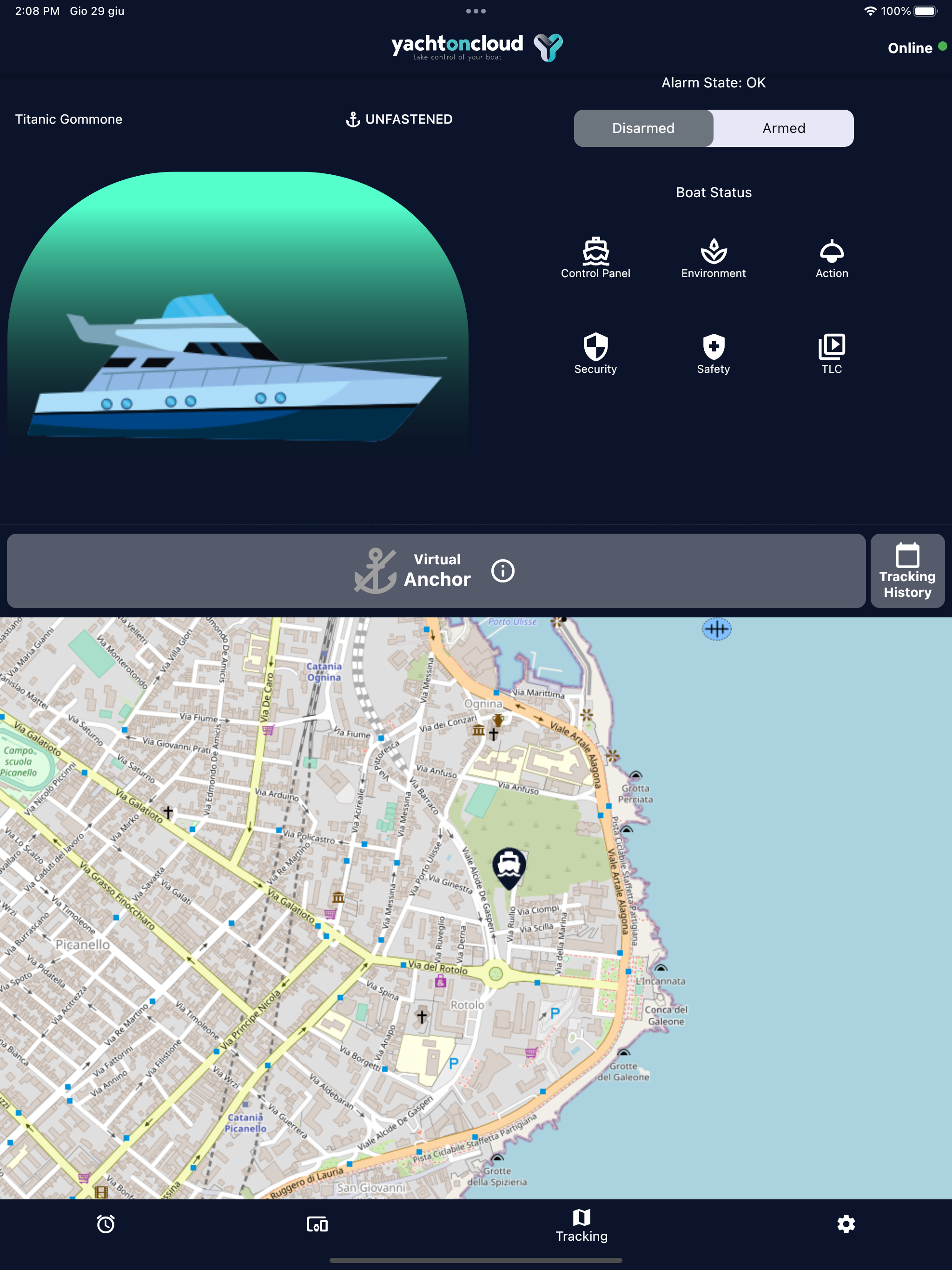 Yacht On Cloud