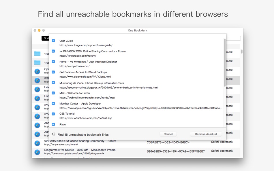 #6. One Bookmark (macOS) 由: 栋 陈