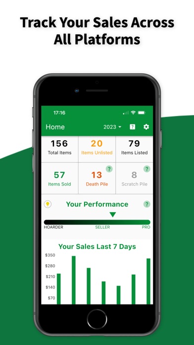 Flippd - Resellers, Inventory Screenshot
