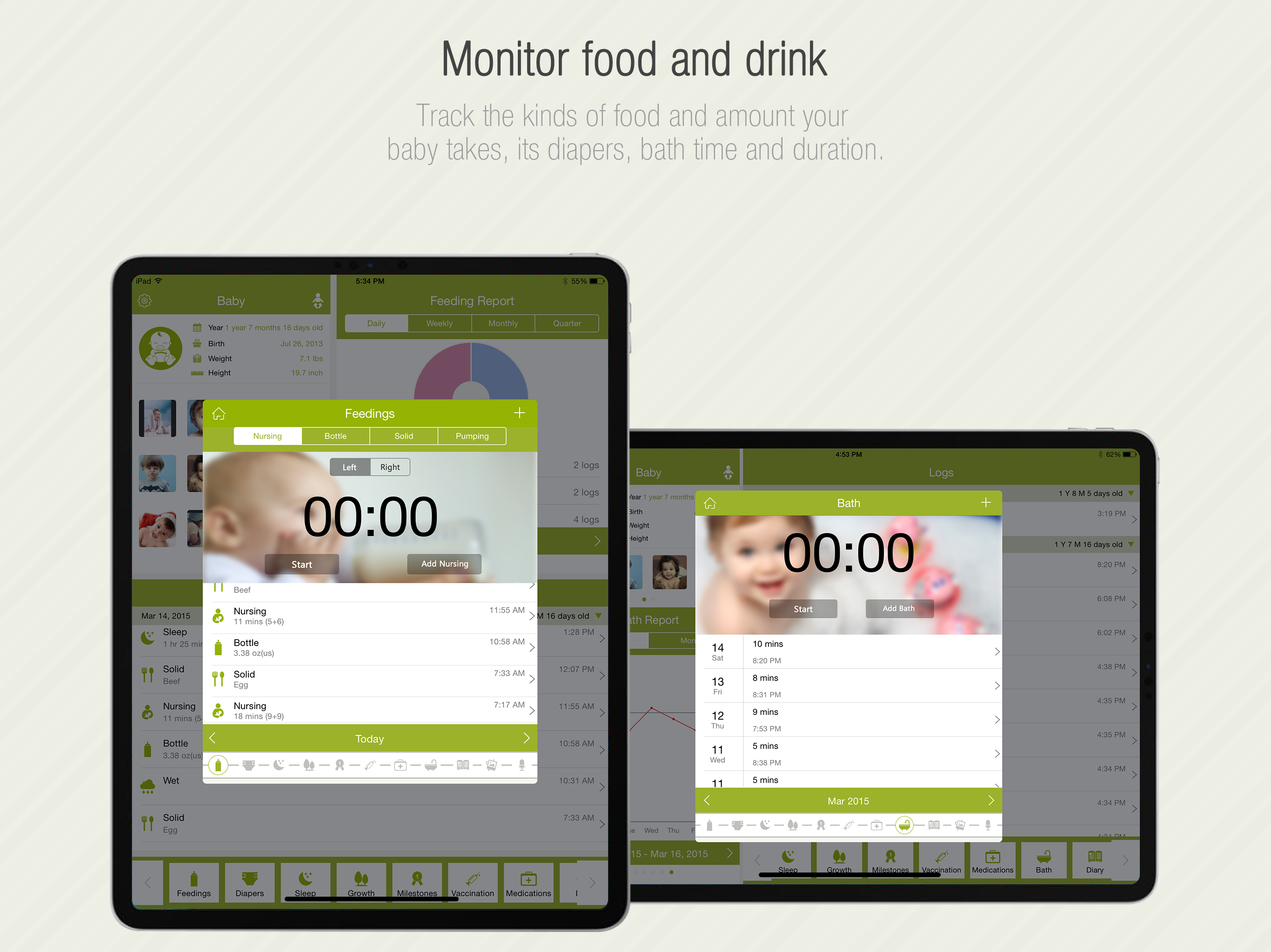 Babycare Tracker.