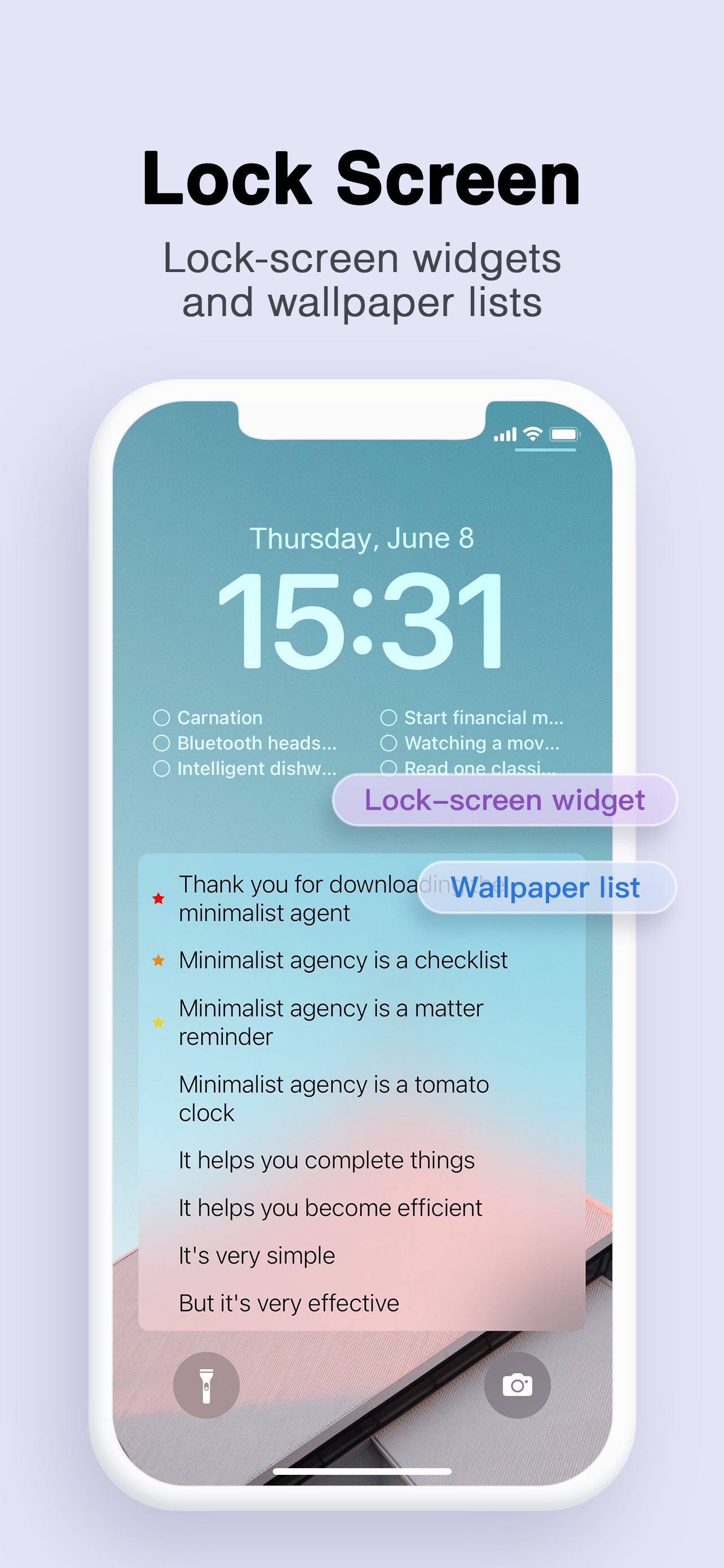 To do list MinimaList & Widget 스크린샷 4
