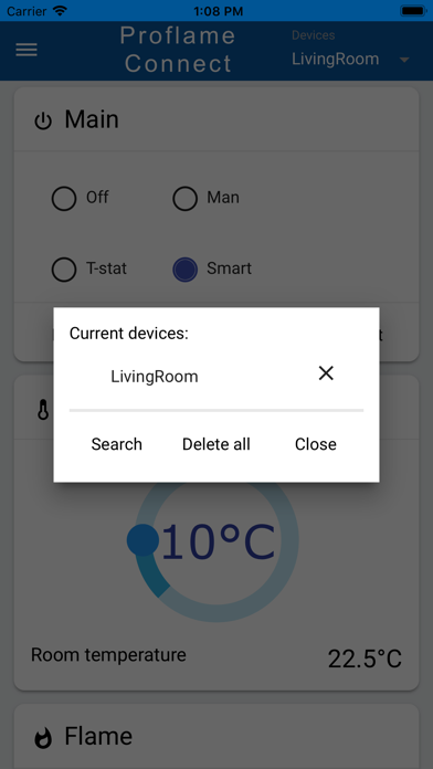 Screenshot #2 pour Proflame Connect