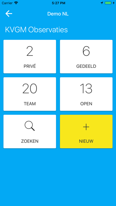 Screenshot #1 pour Afwijkingen beheer