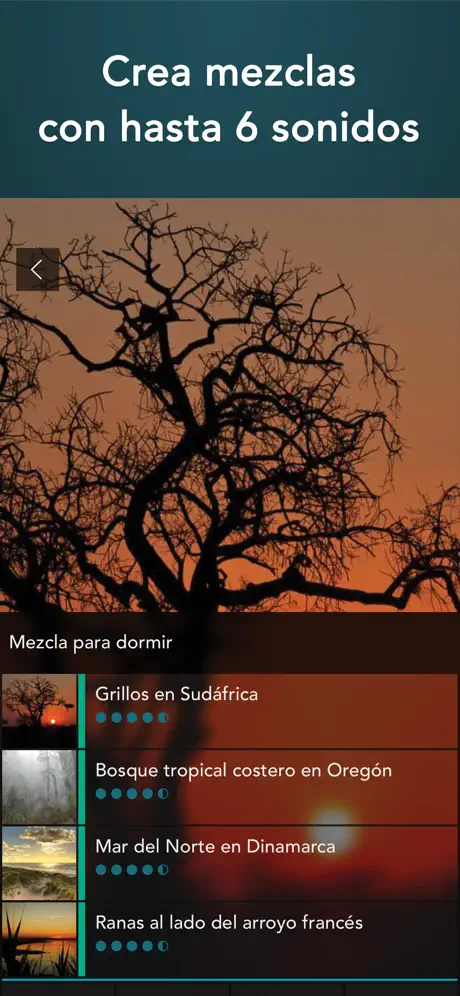 Relajantes sonidos para dormir