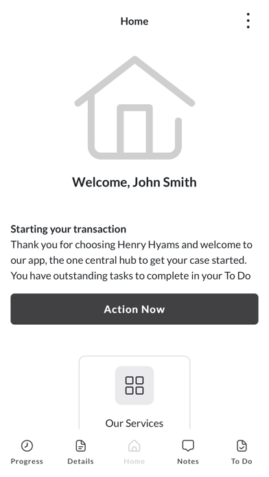 Henry Hyams Solicitors Screenshot