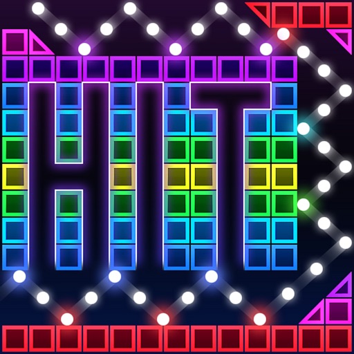 Bricks Breaker Hit - Glow Ball - AppWisp.com