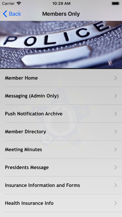 PGH FOP #1 app screenshot 2
