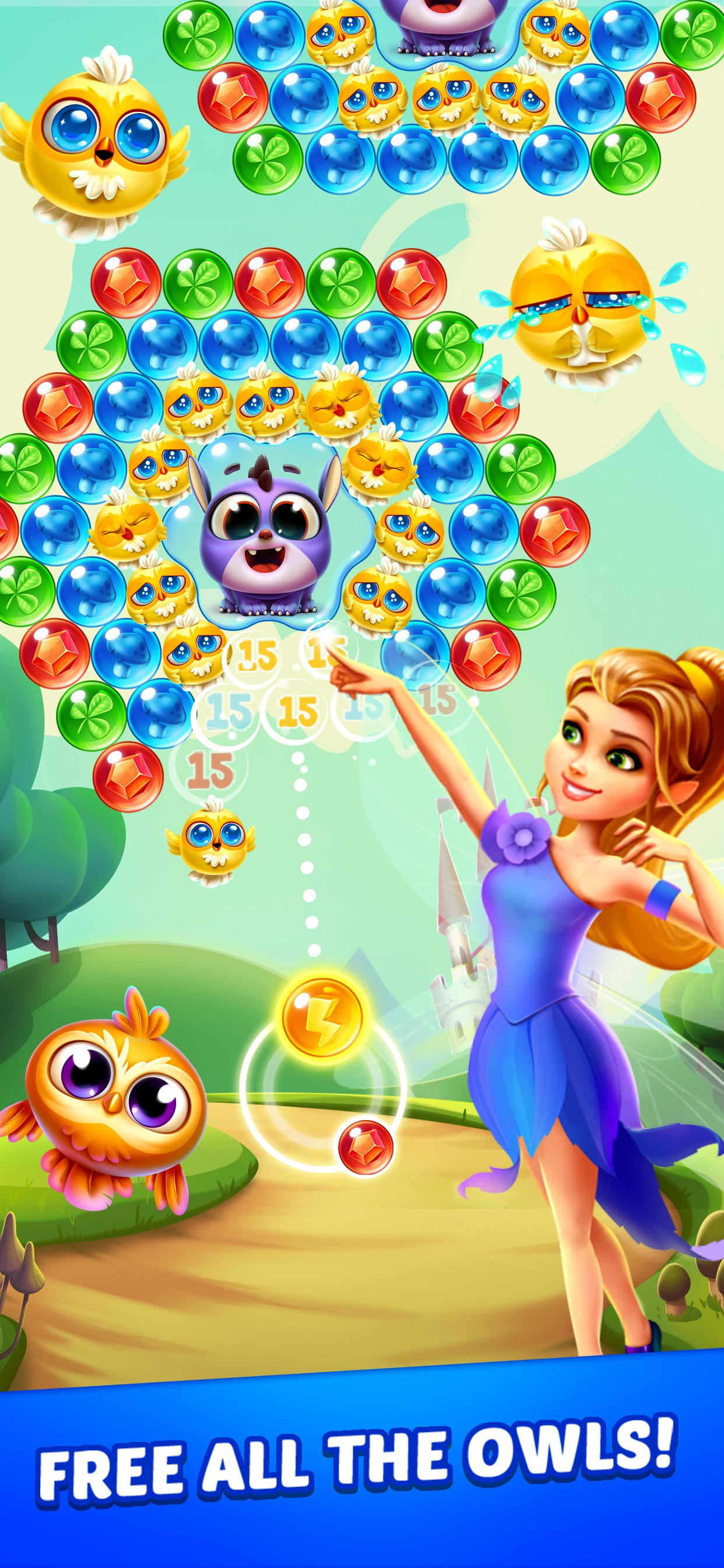 Bubble Elf 2 - Bubble Shooter screenshot 3