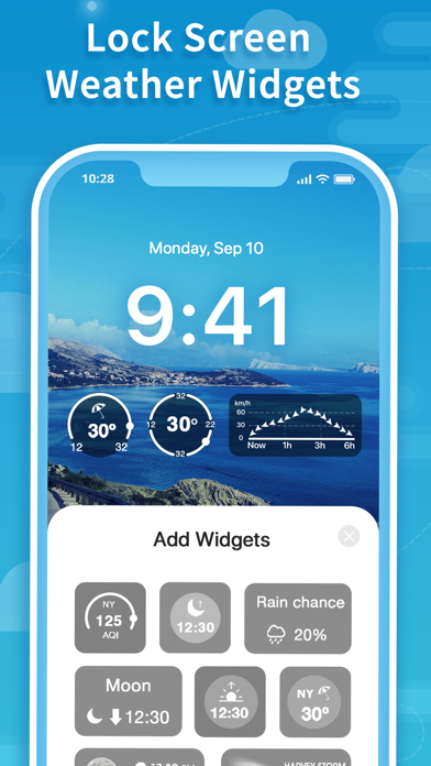Weather Widget® iPhone screenshot 6 - Weather app