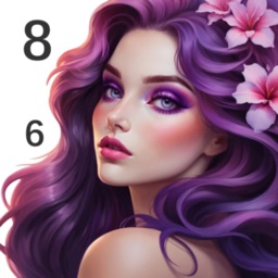 Beauty Color by number game