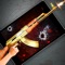 Enjoy the Gun Sound Simulator, a fun app with realistic gunfire and shooting sounds