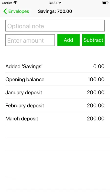 Simple Budget Envelopes screenshot 5 of 7