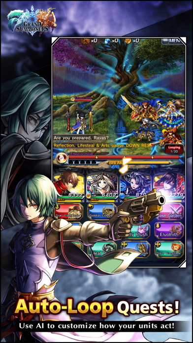 Grand Summoners - Anime RPG Screenshot
