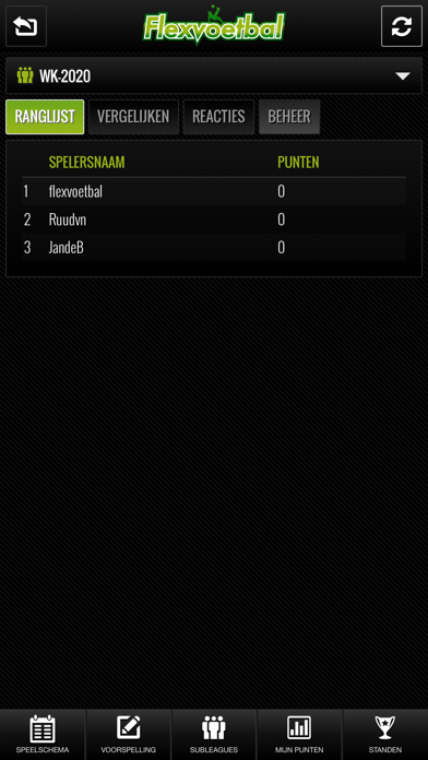 Flexvoetbal Screenshot