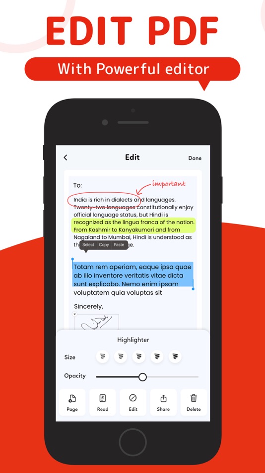 PDF Editor ·Fill Edit,Sign PDF - 1.1.43 - (iOS)